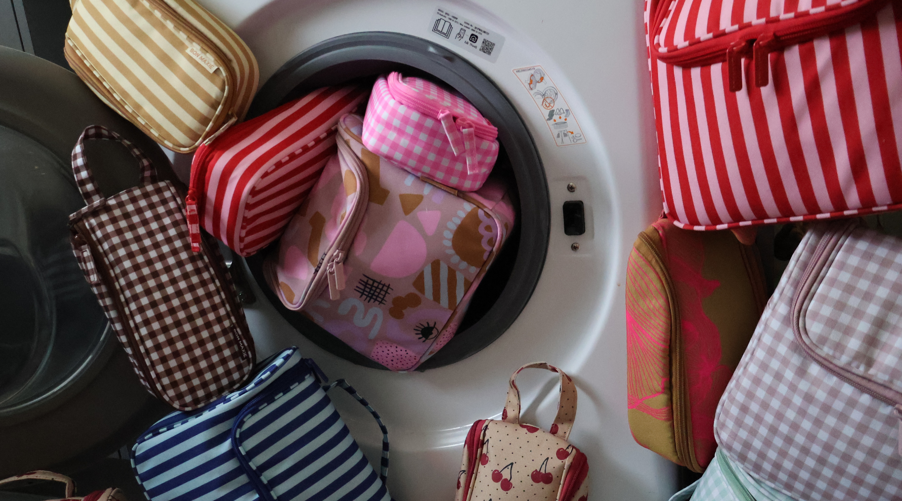 Bon Maxie | No ‘Gentle Handwash’ Here: Toiletry Bags Built For Real-Life Mess
