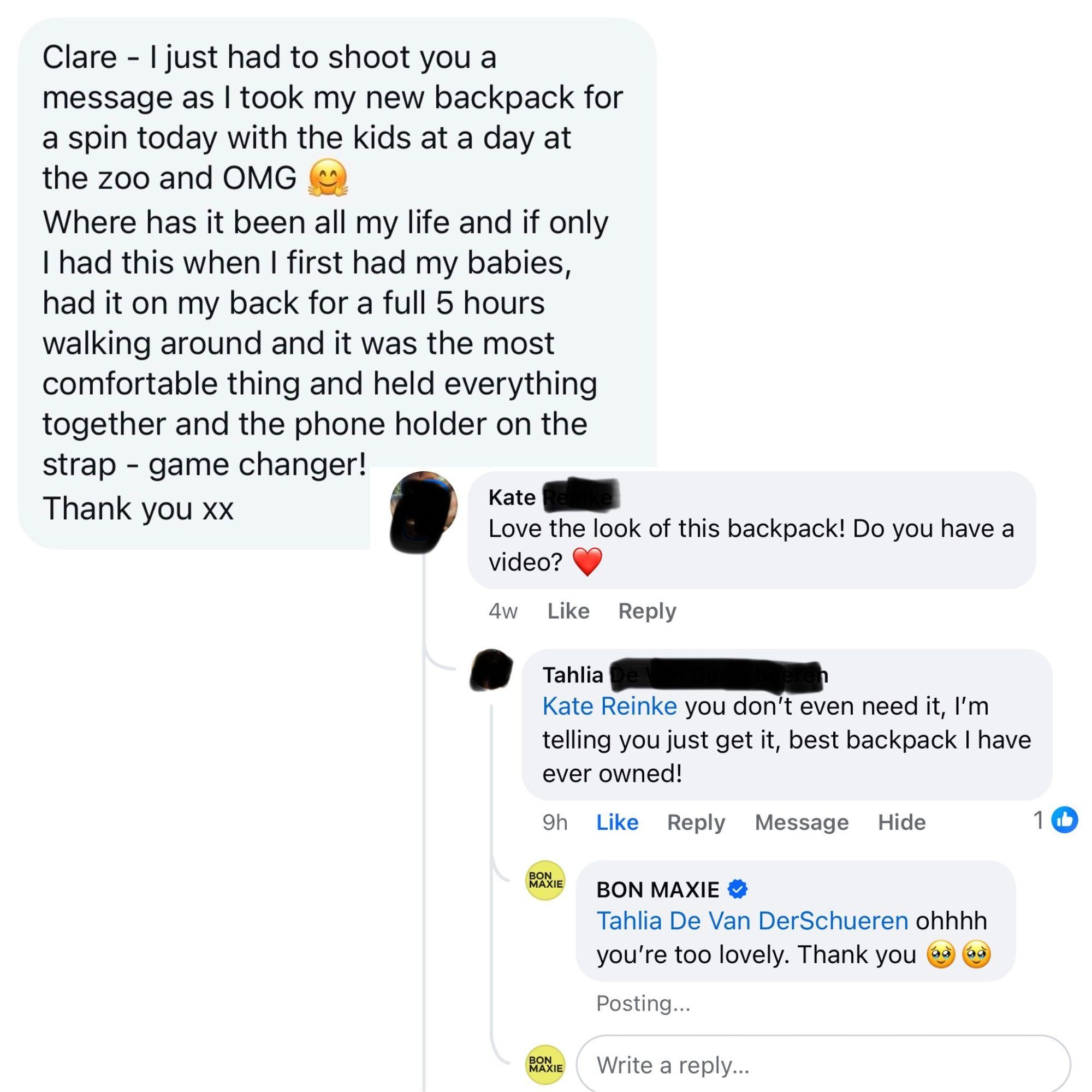 Cloudpack™ Backpack + Phone Pouch/Wet Bag  -- Black