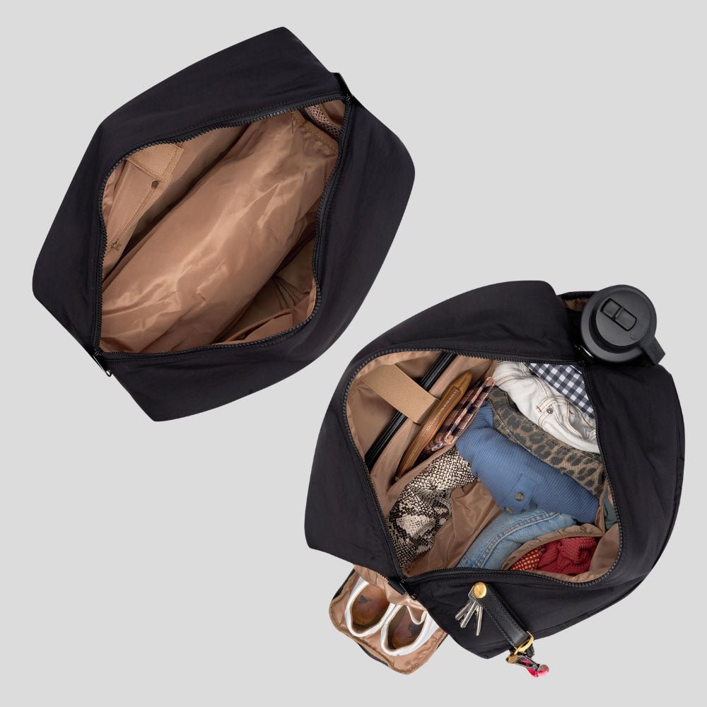 Weekender Puffy Duffel Bag - Tan Bags