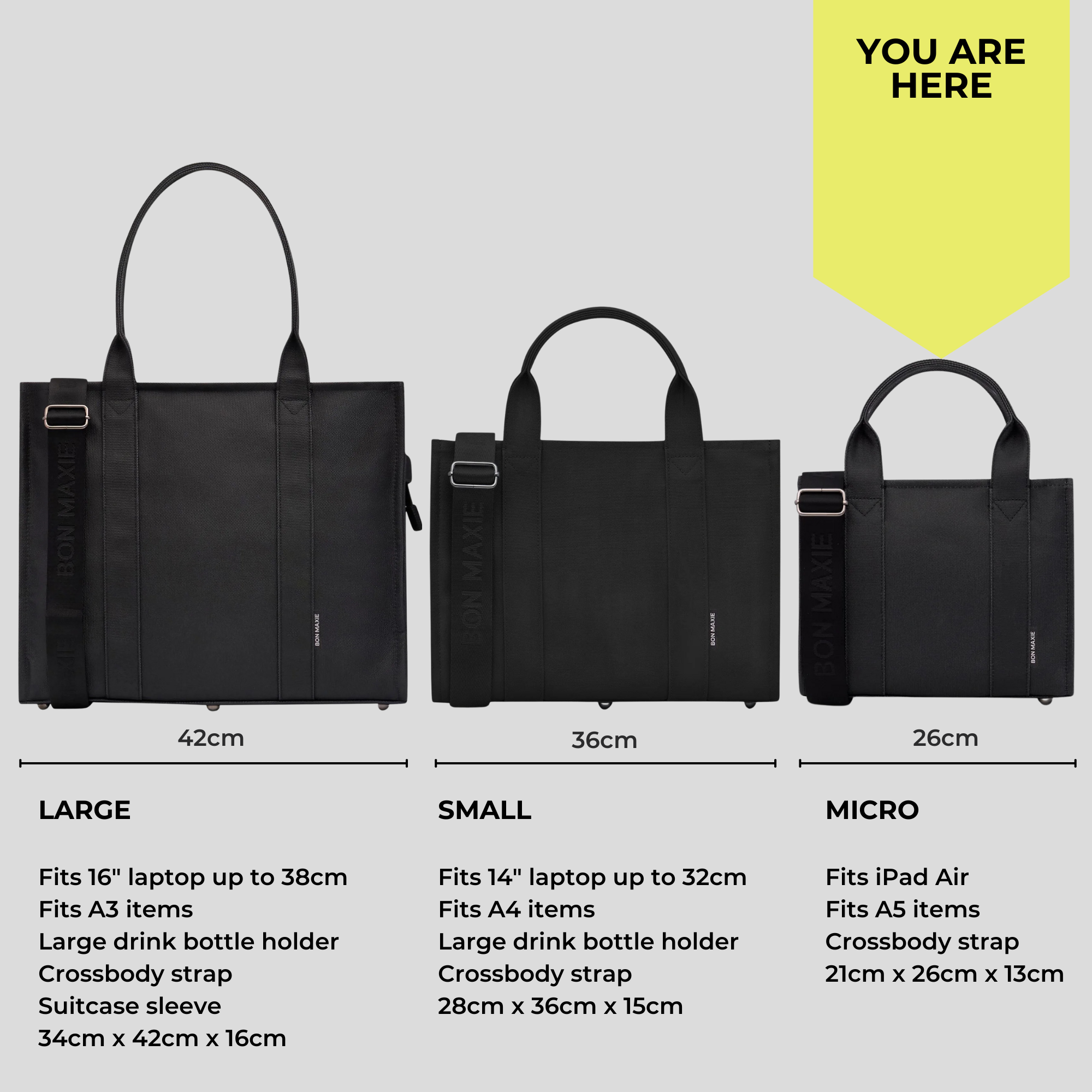 Micro Structured Tote Bag in nylon with leather -- Tan