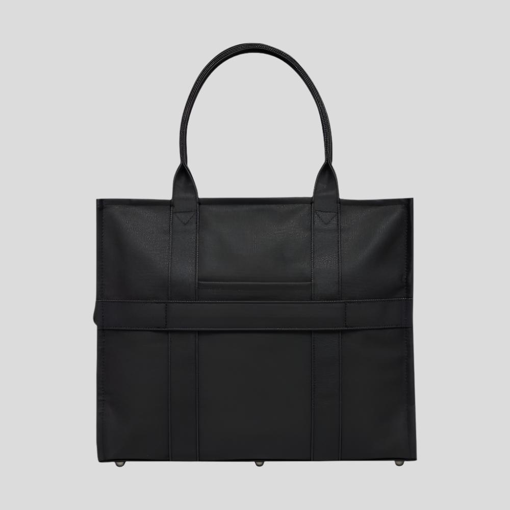 Large Bon Vivant Structured Tote Bag - Black Bags