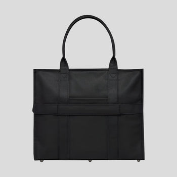 Large Bon Vivant Structured Tote Bag - Black Bags