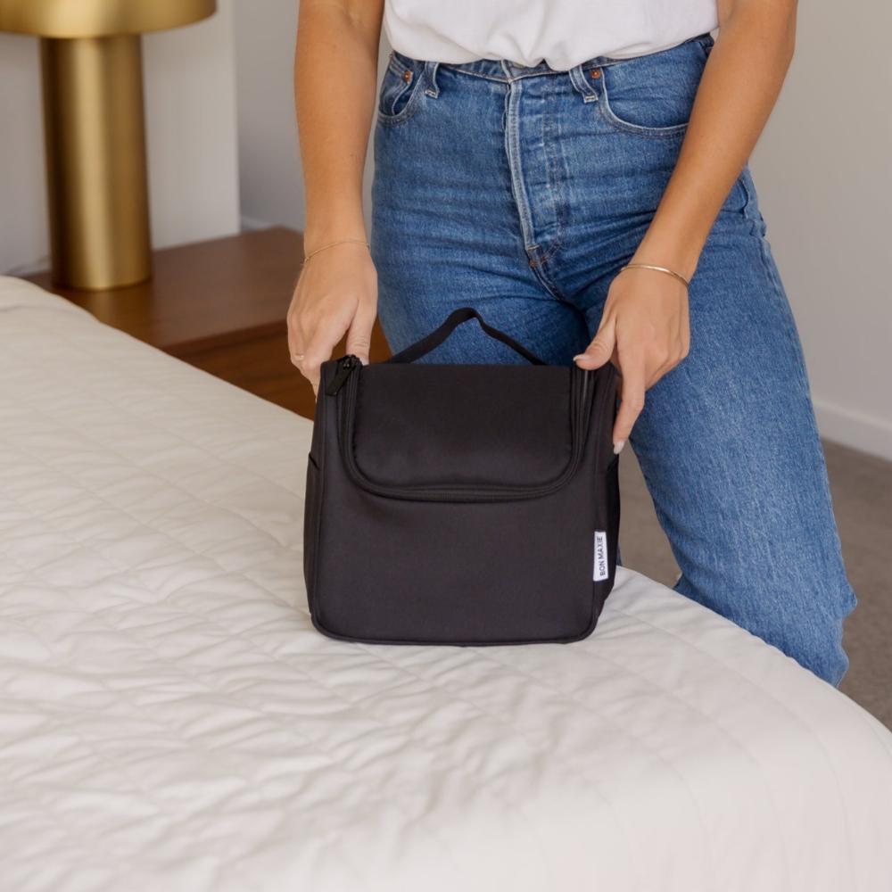 Bon Voyage Travel Toiletry Bag - Black Toiletry Bags