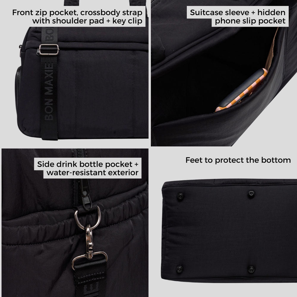 Weekender Puffy Duffel Bag - Leopard Bags