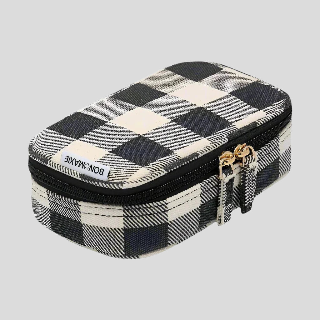 Handy Handle Case - Black Gingham Handy Pouches + Cases
