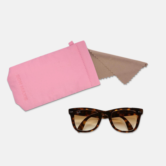 Easy-Squeezy Glasses Case with built-in lens cloth -- Candy