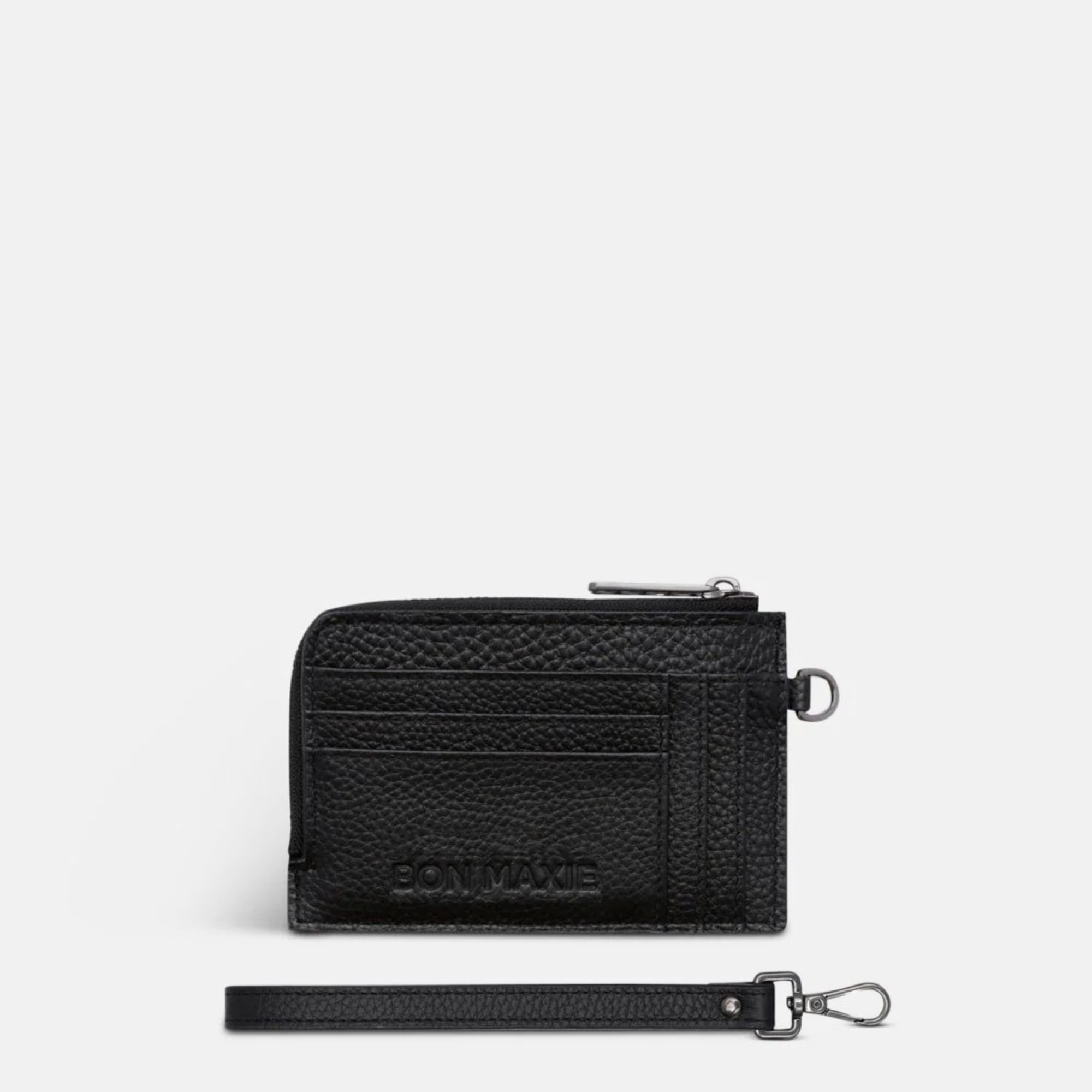 Load video: Bon Maxie Wallets Mini Wallet - Black