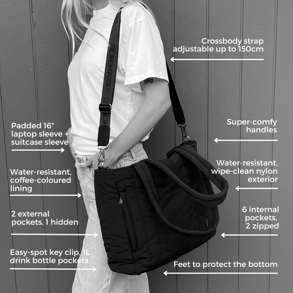 Everyday Tote Bag -- Black