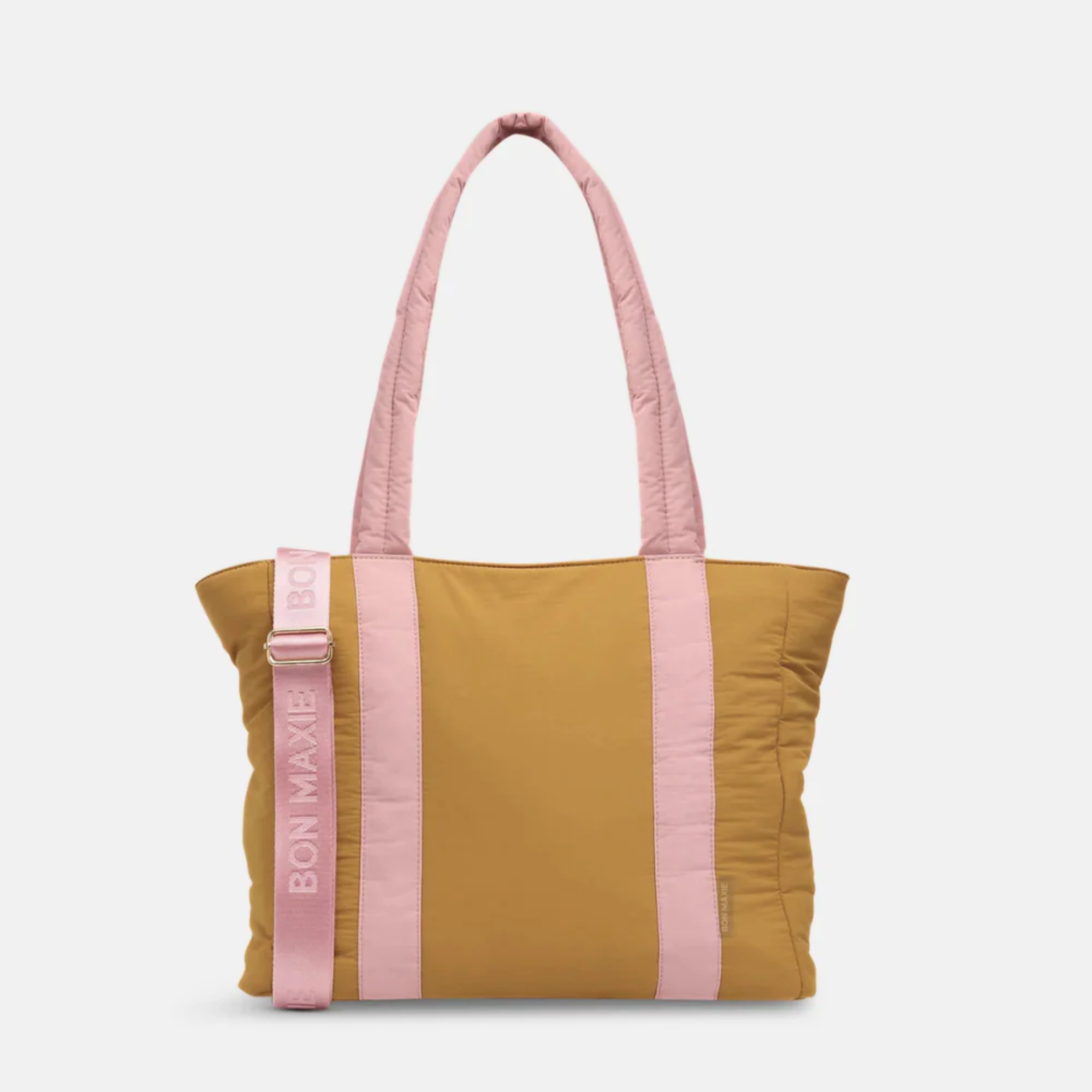 Everyday Tote Bag -- Pink/Mustard