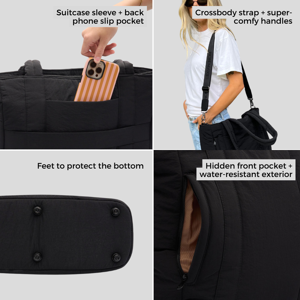 Everyday Tote Bag -- Black