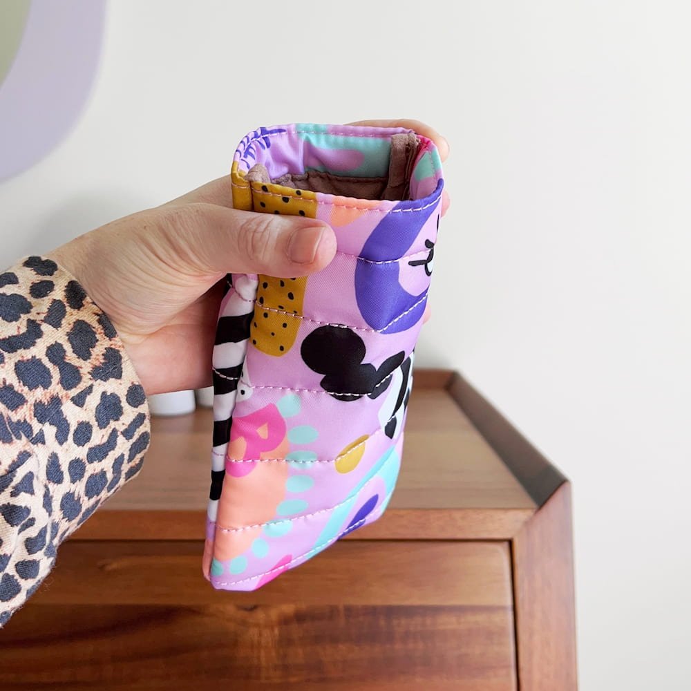 Easy - Squeezy Glasses Case - Eye Love Purple Glasses Case