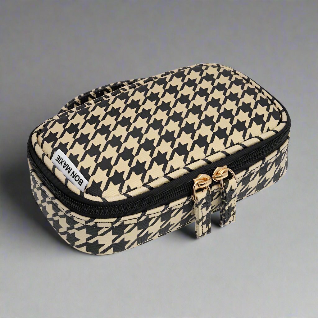 Handy Handle Case - Black Houndstooth Handy Pouches + Cases