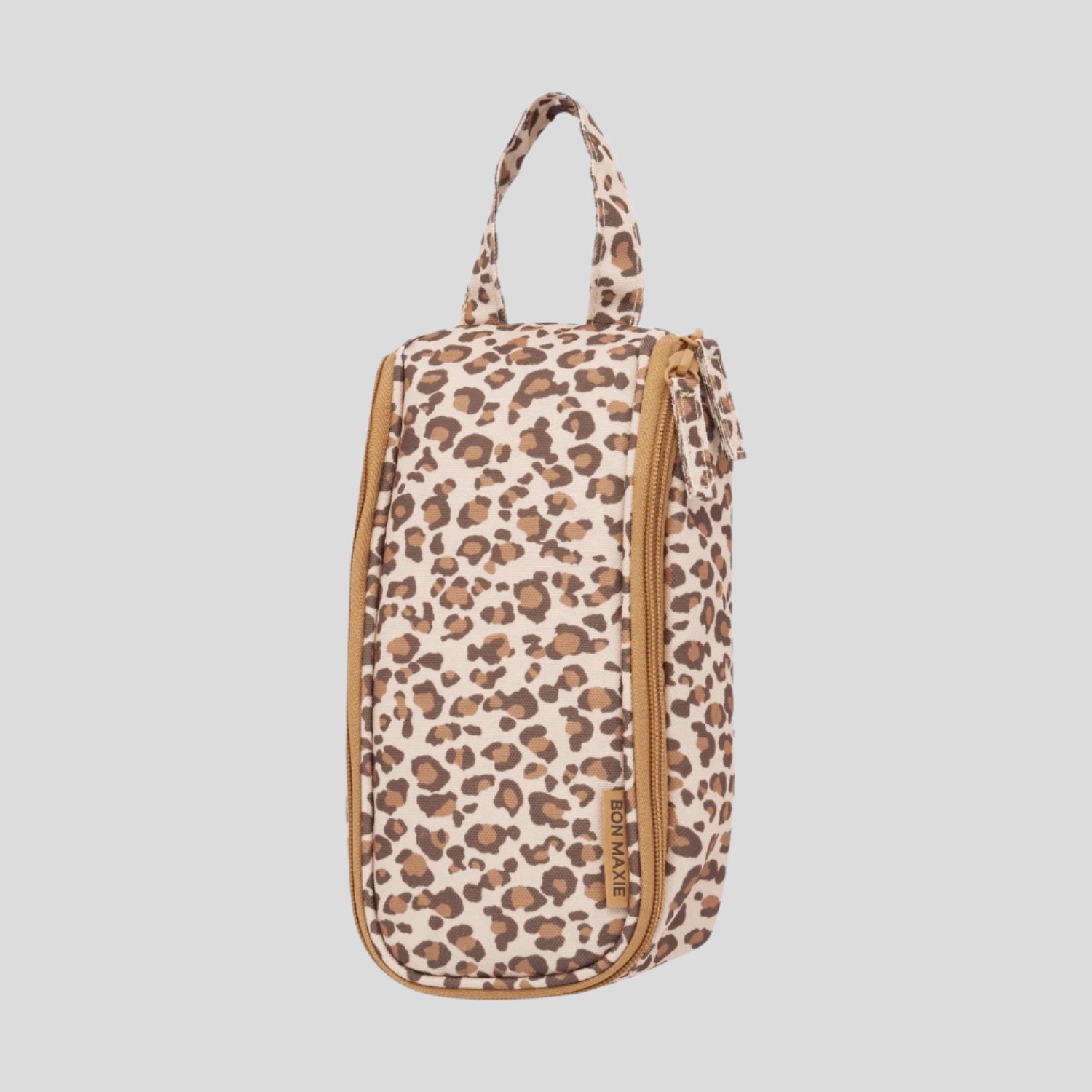 Slimline Washable Hanging Toiletry Bag -- Leopard