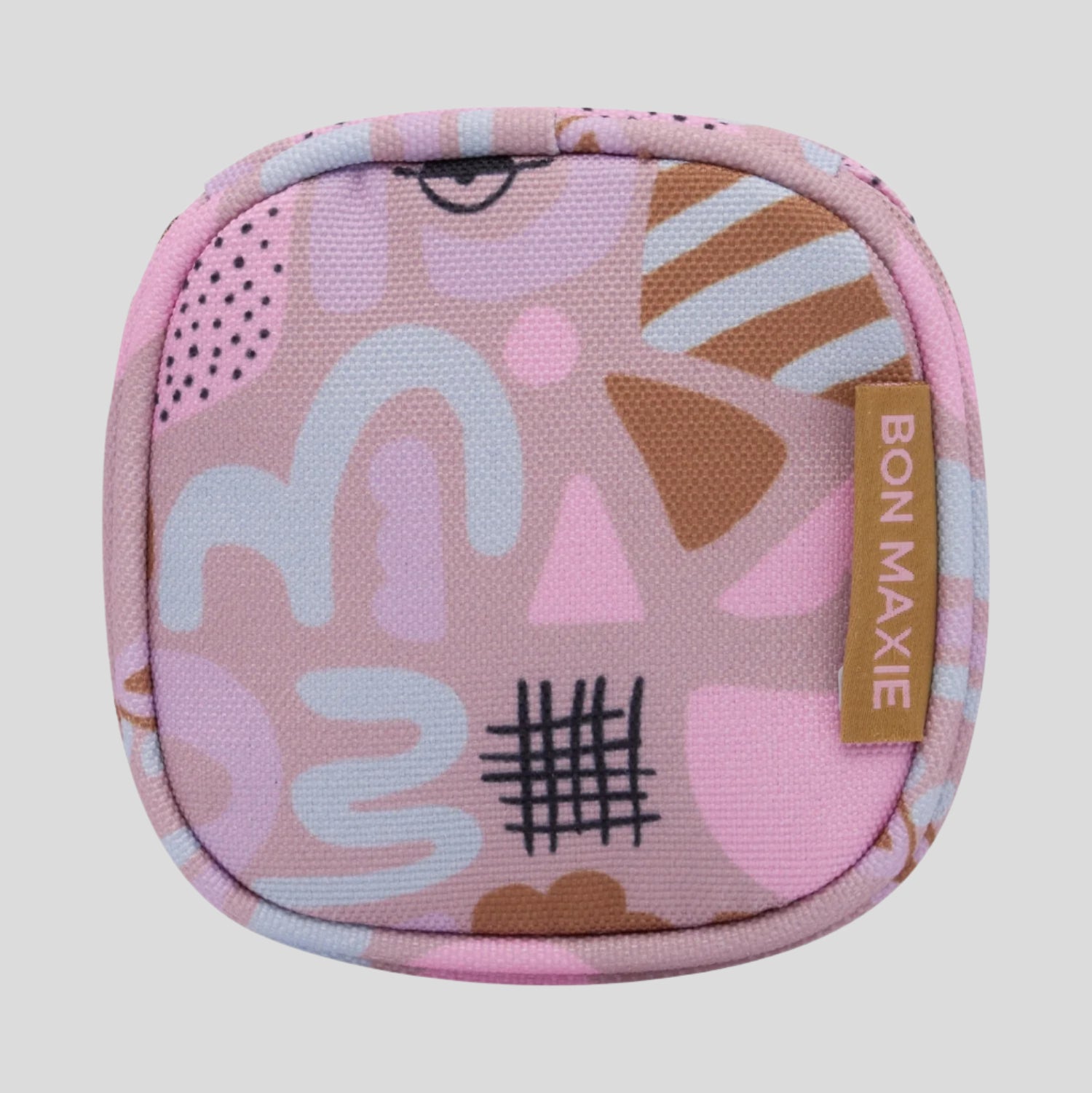 Travel Jewellery Case -- Eye Love Dusty Rose