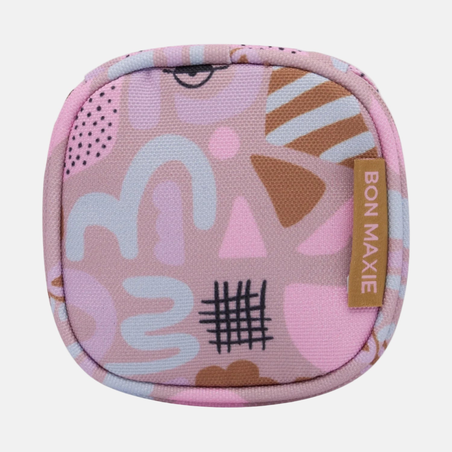 Travel Jewellery Case -- Eye Love Dusty Rose