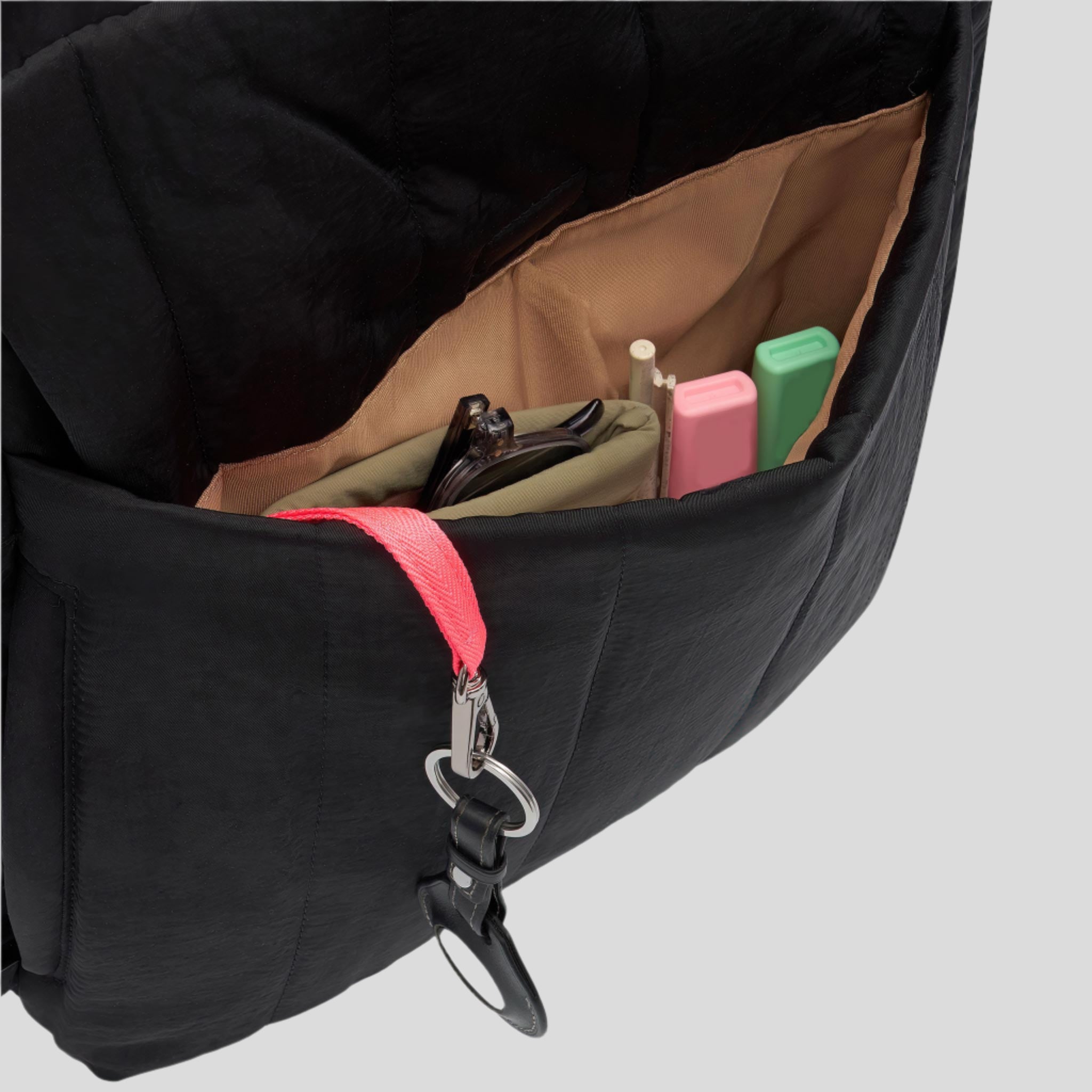 Cloudpack™ Backpack + Phone Pouch/Wet Bag  -- Black