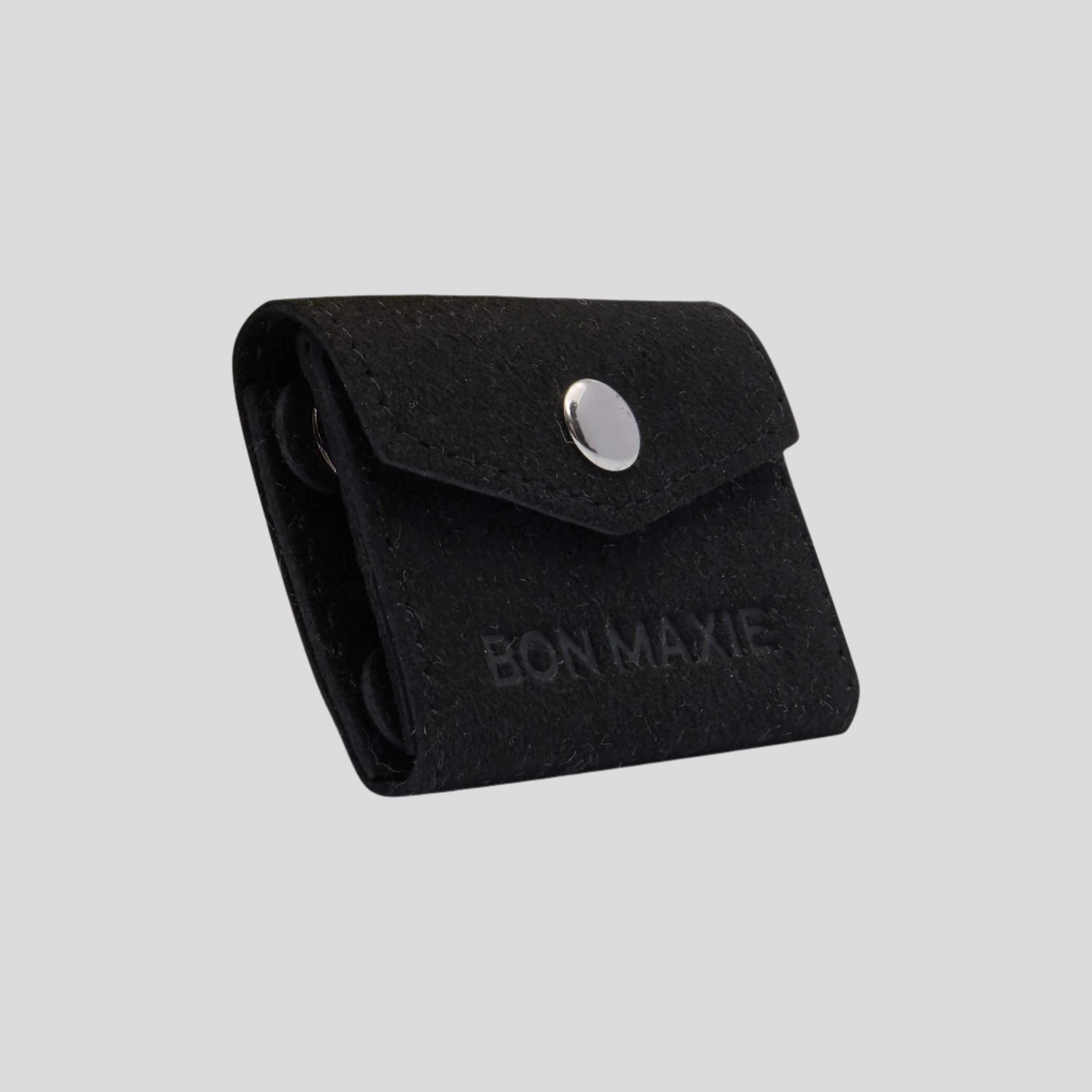 Mini Jewellery Case in microsuede -- Black