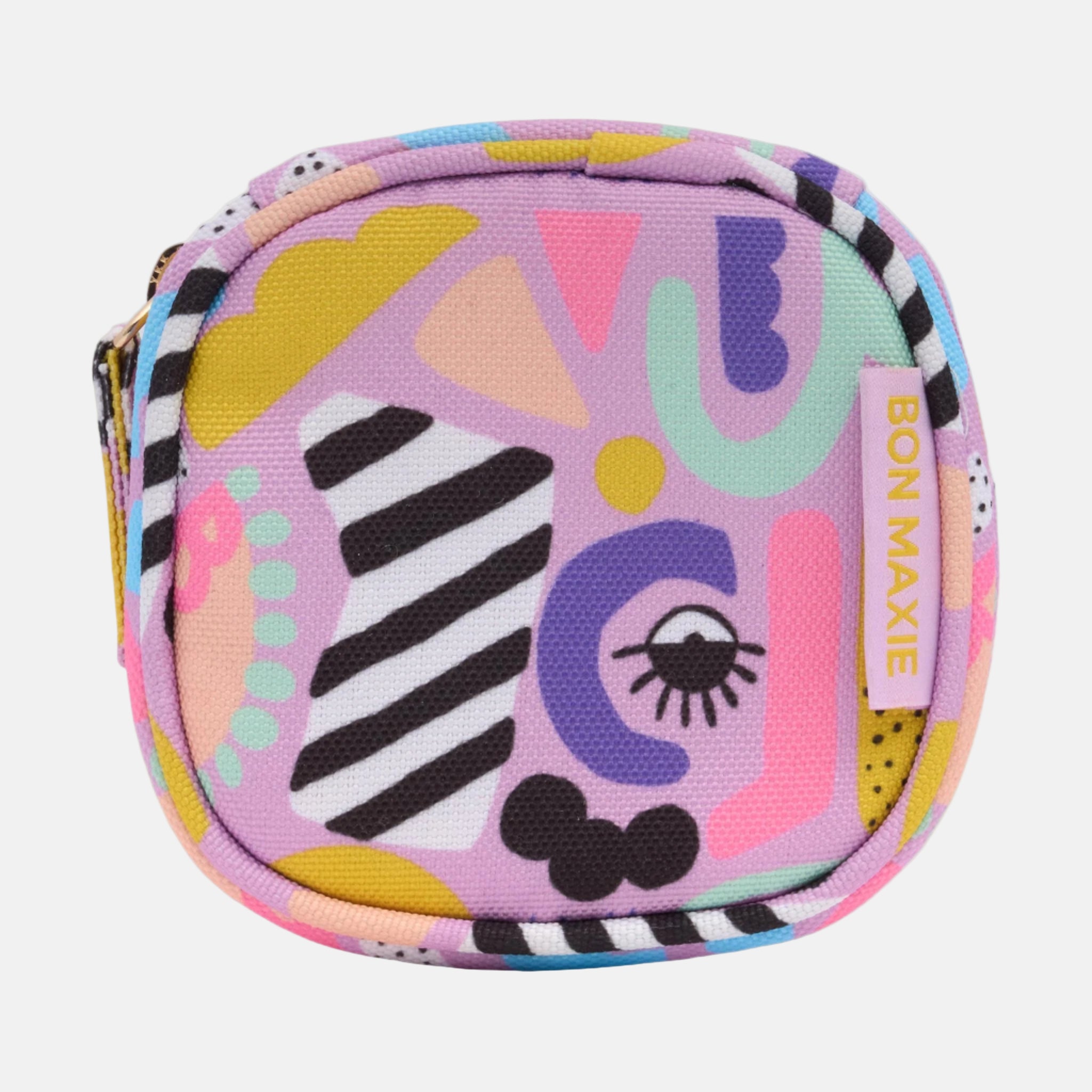 Travel Jewellery Case -- Eye Love Purple