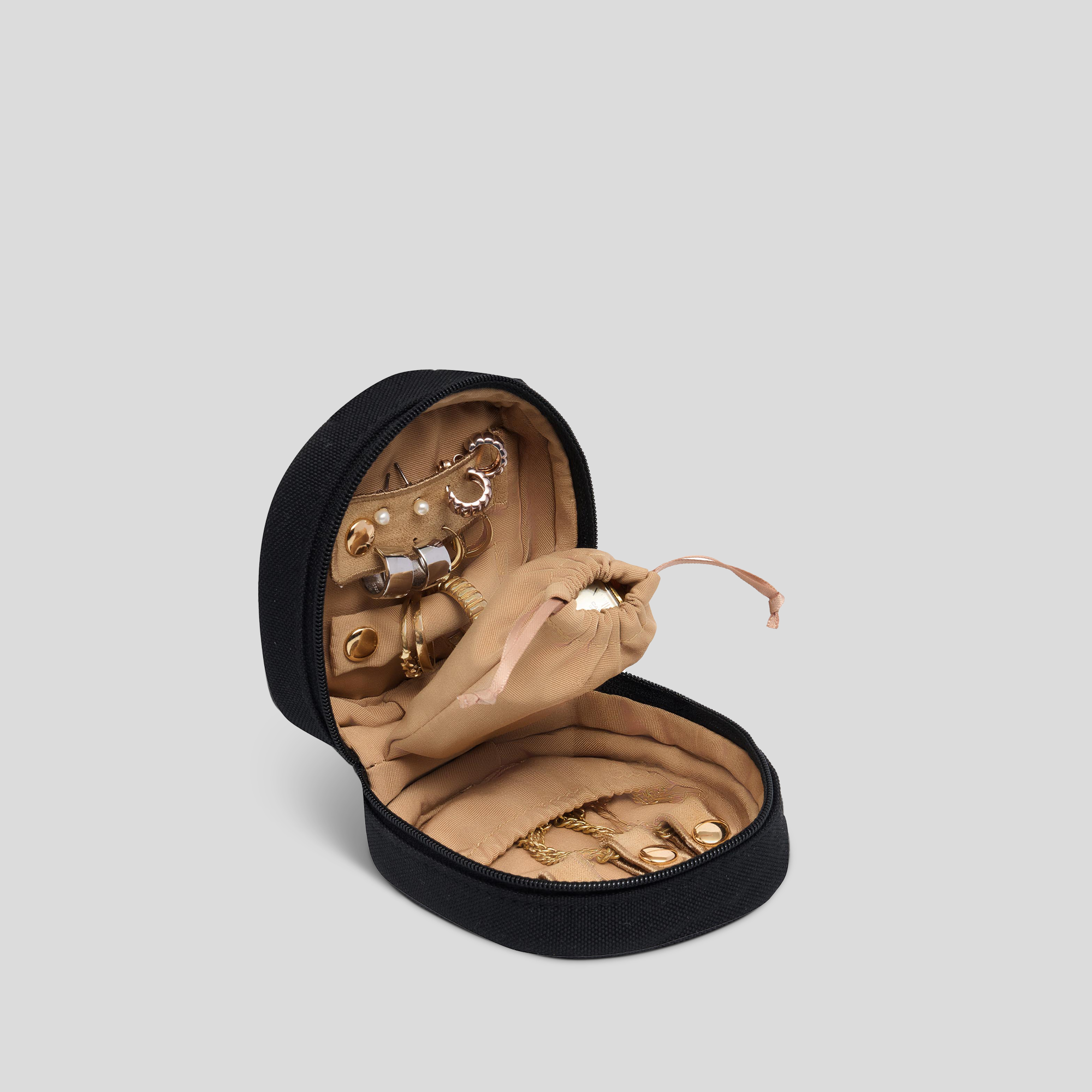 Travel Jewellery Case -- Black