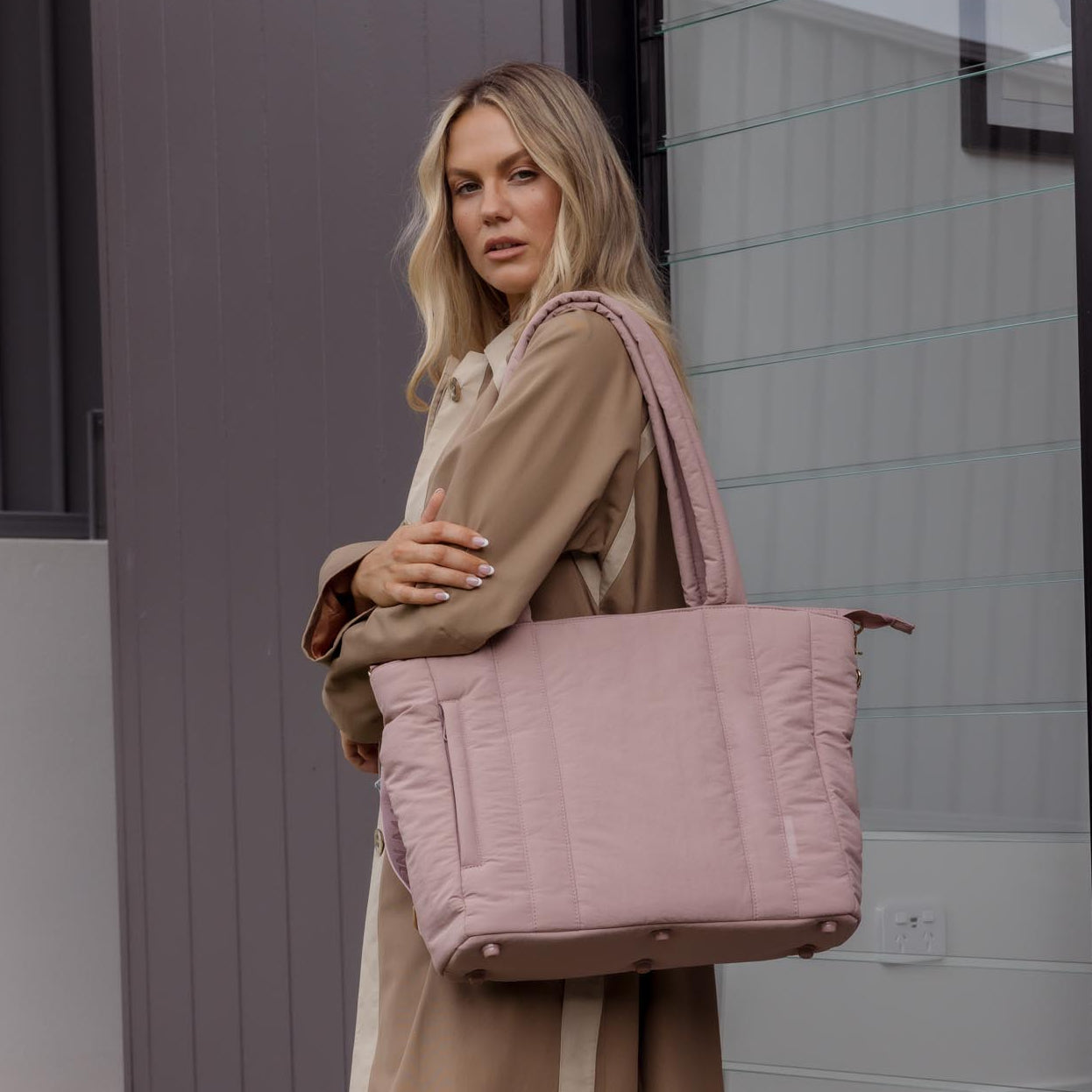 Everyday Tote Bag -- Milk Tea