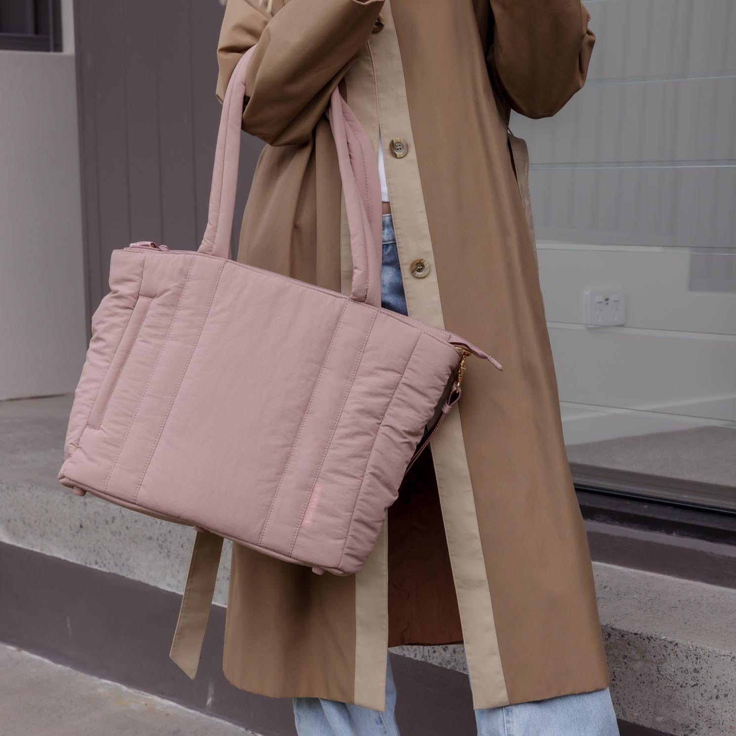 Everyday Tote Bag -- Milk Tea