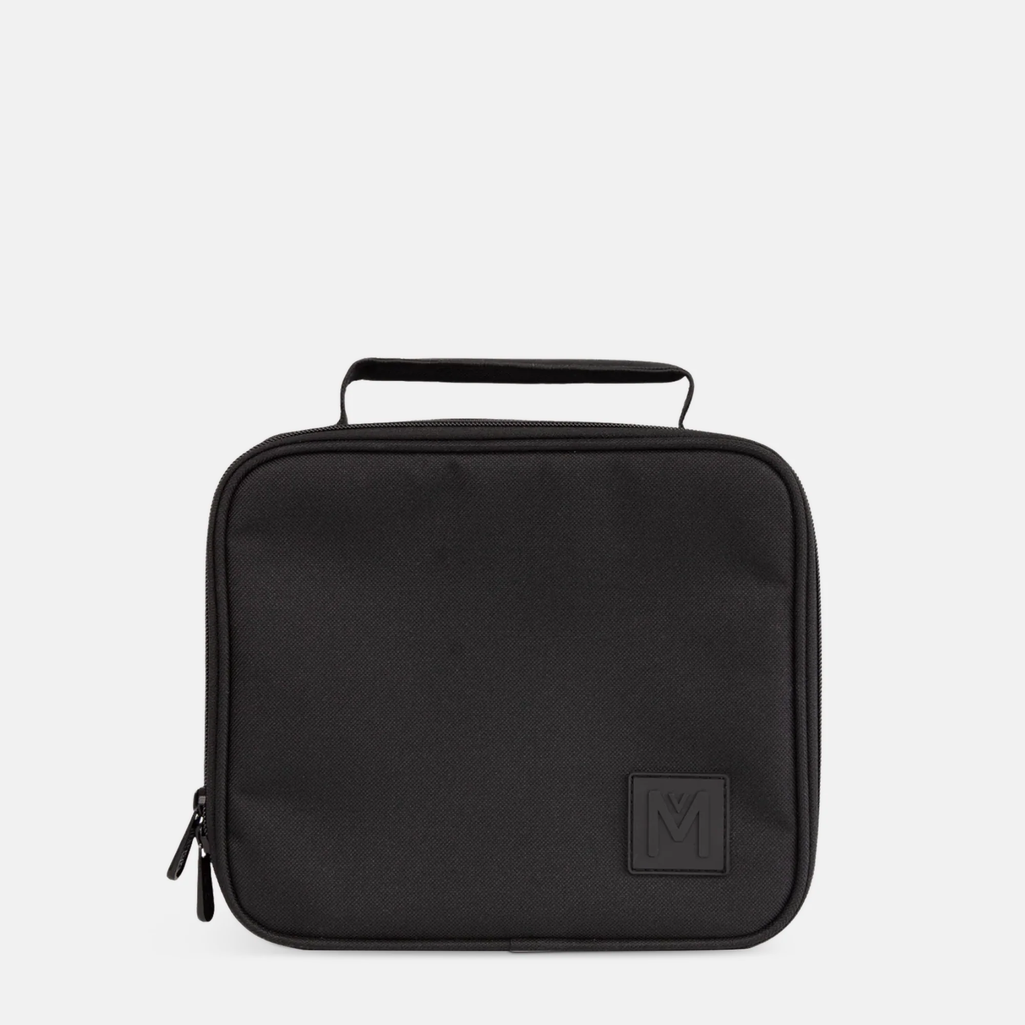 Load video: Medium Montii Lunch Bag -- Black Midnight