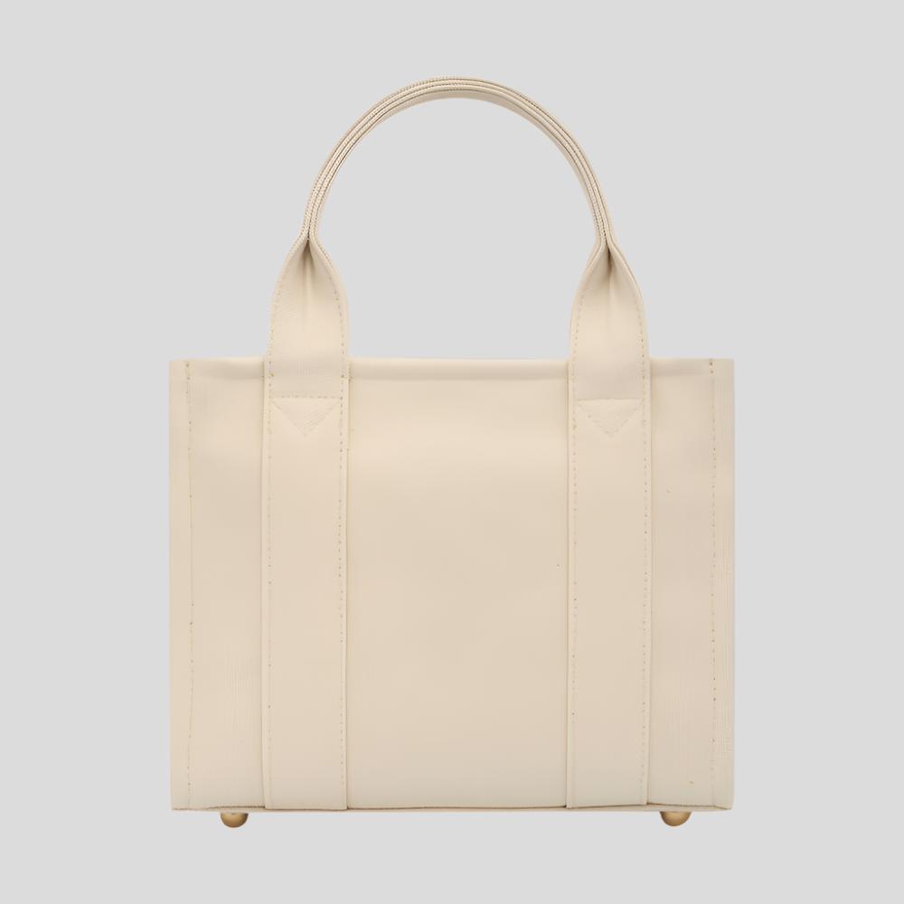 Micro Bon Vivant Structured Tote Bag - Natural Tote Bag