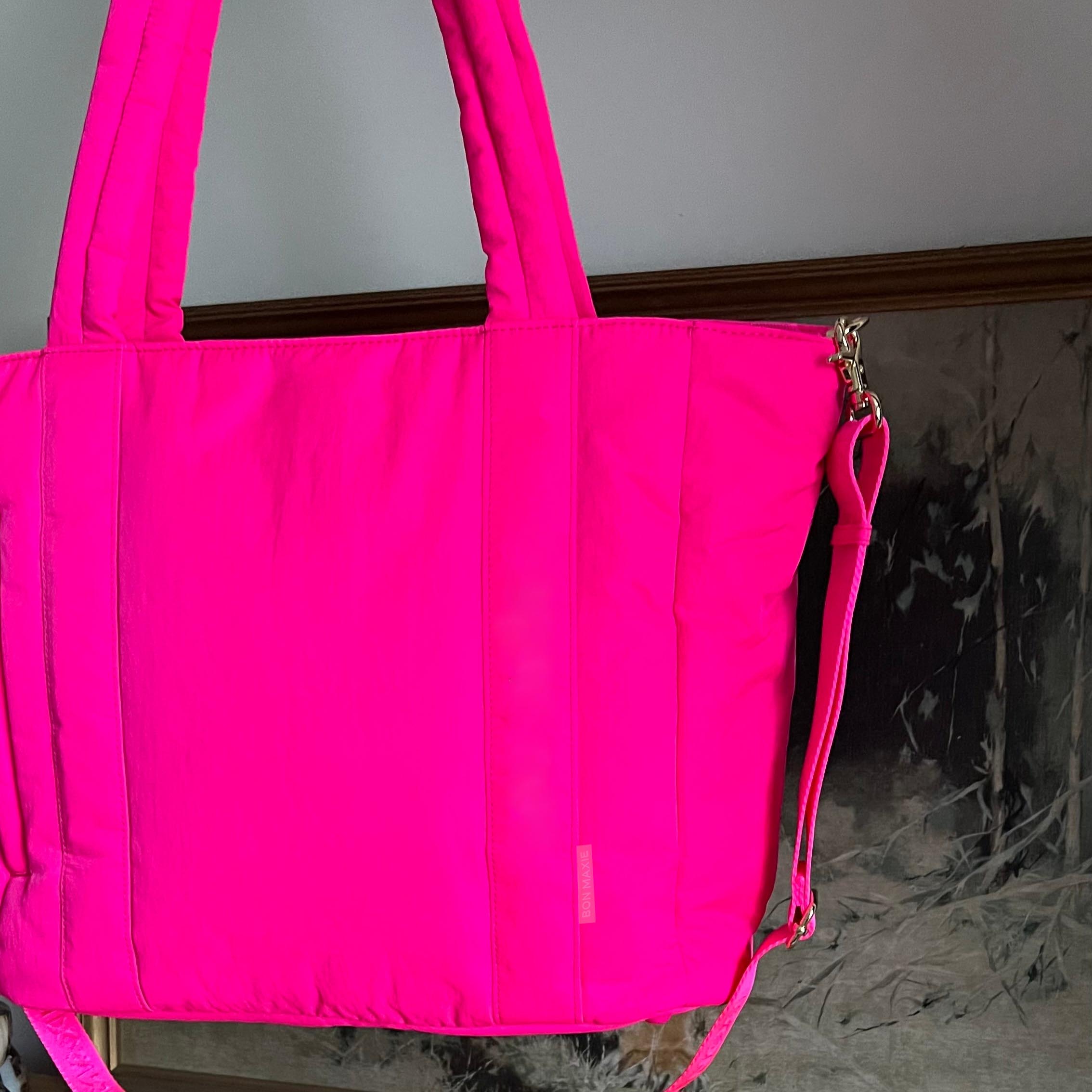 Everyday Tote Bag -- Neon Pink