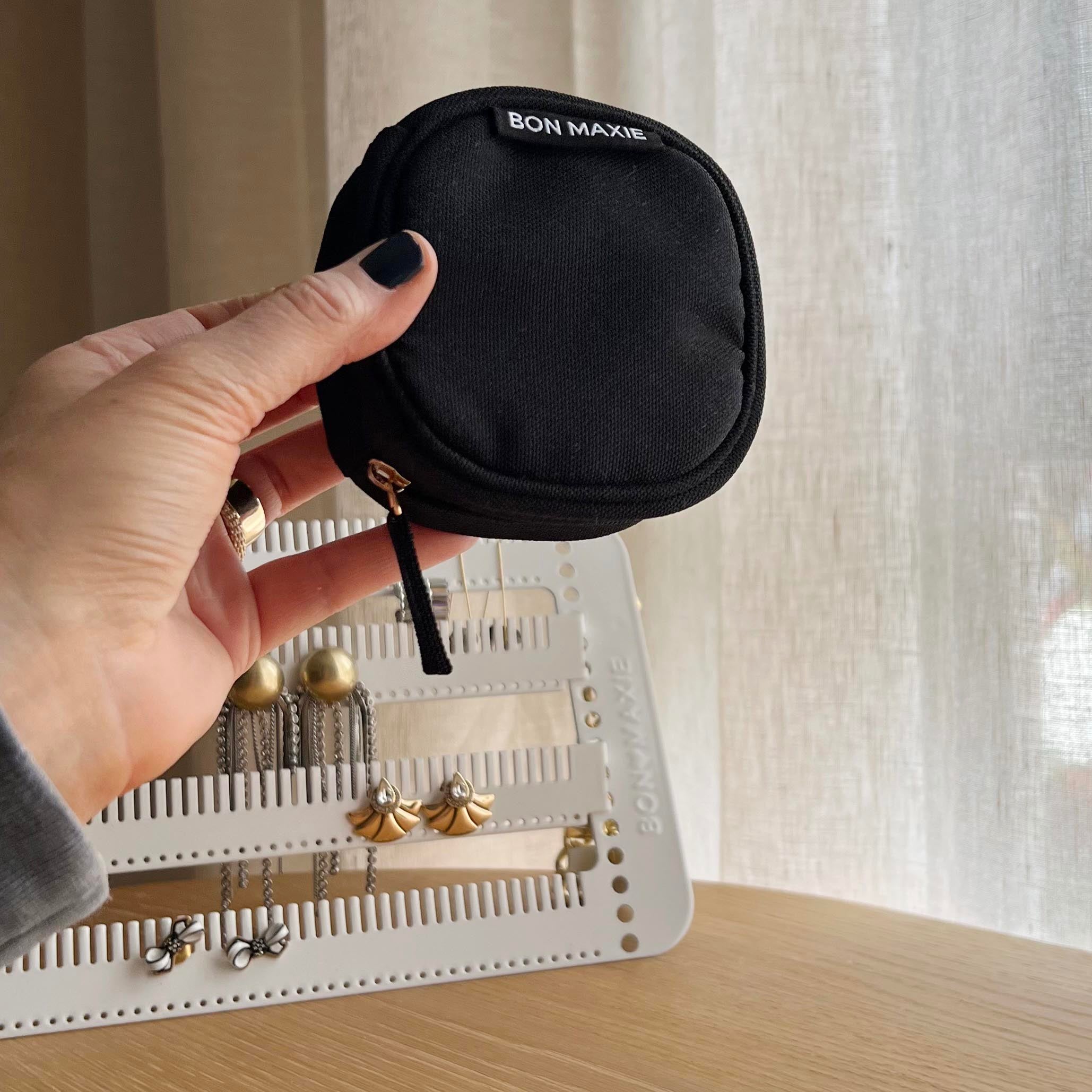 Travel Jewellery Case -- Black