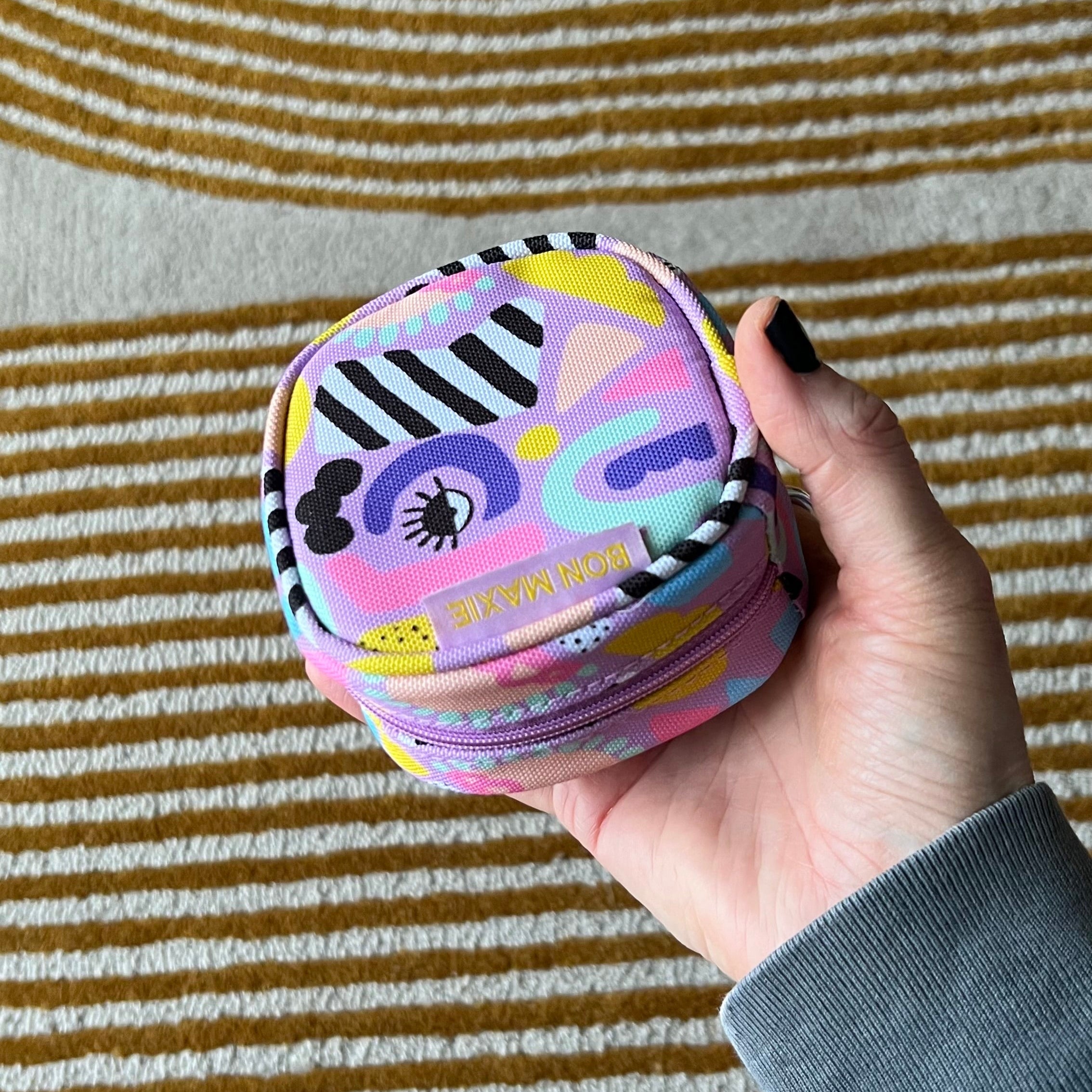 Travel Jewellery Case -- Eye Love Purple