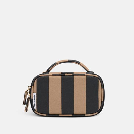 Handy Handle Case - Tan/Black Stripe