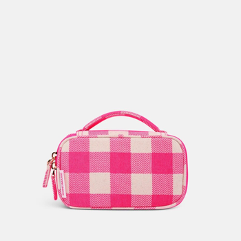 Handy Handle Case - Neon Pink Gingham
