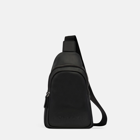 Multi-Wear Crossbody Bag - Nappa Leather - Black