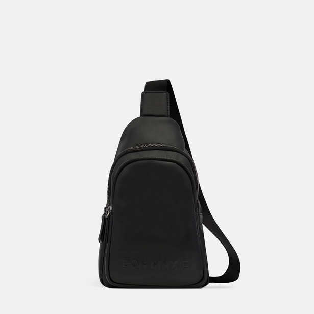 Multi-Wear Crossbody Bag - Nappa Leather - Black
