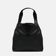 The Slouchy Tote - Nappa Leather -- Black