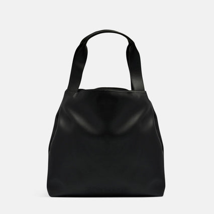 The Slouchy Tote - Nappa Leather -- Black
