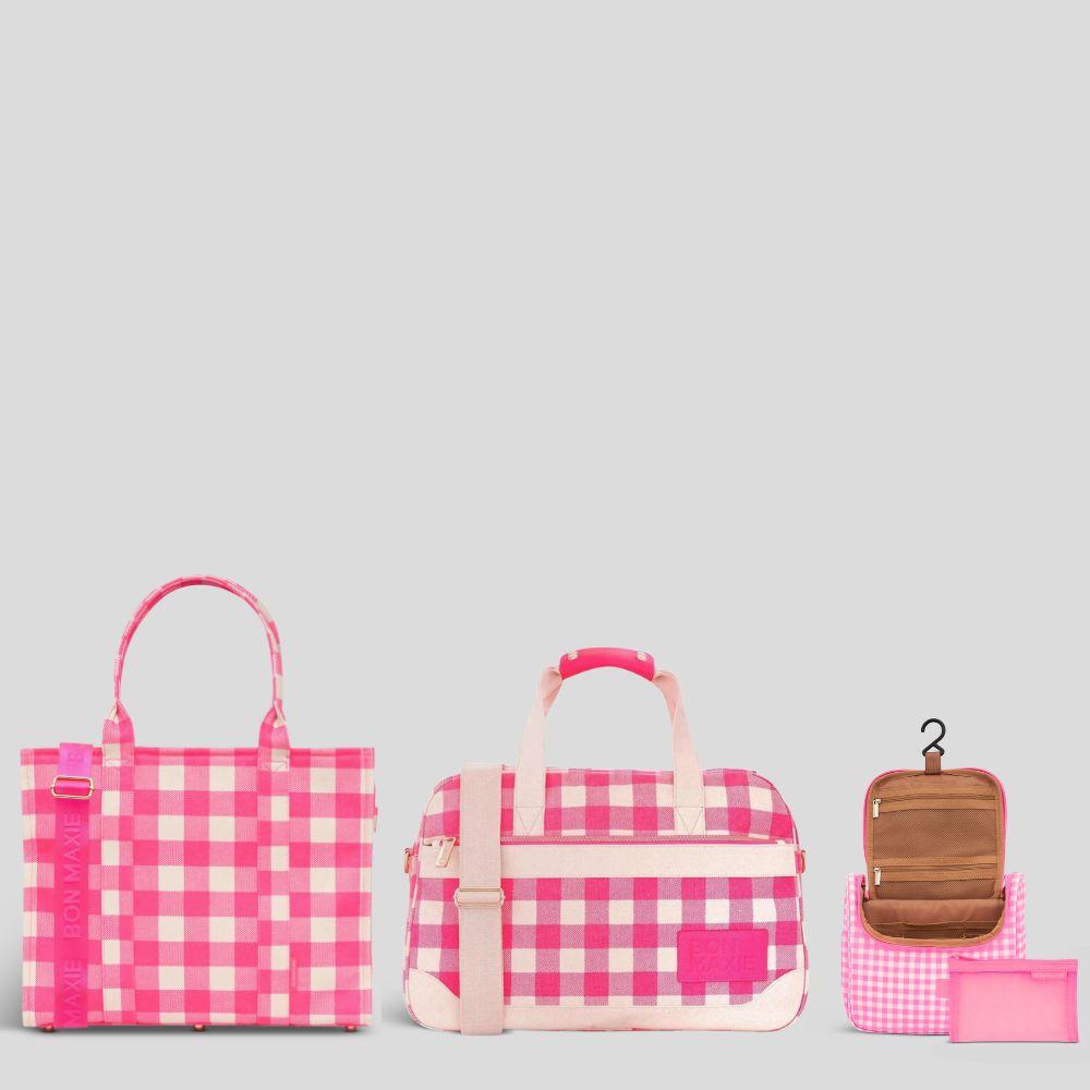Pink Gingham Quick Getaway Bundle—SAVE $104