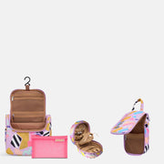 SAVE 33%—Toiletry Bag + Jewellery Case Bundle - Eye Love Purple