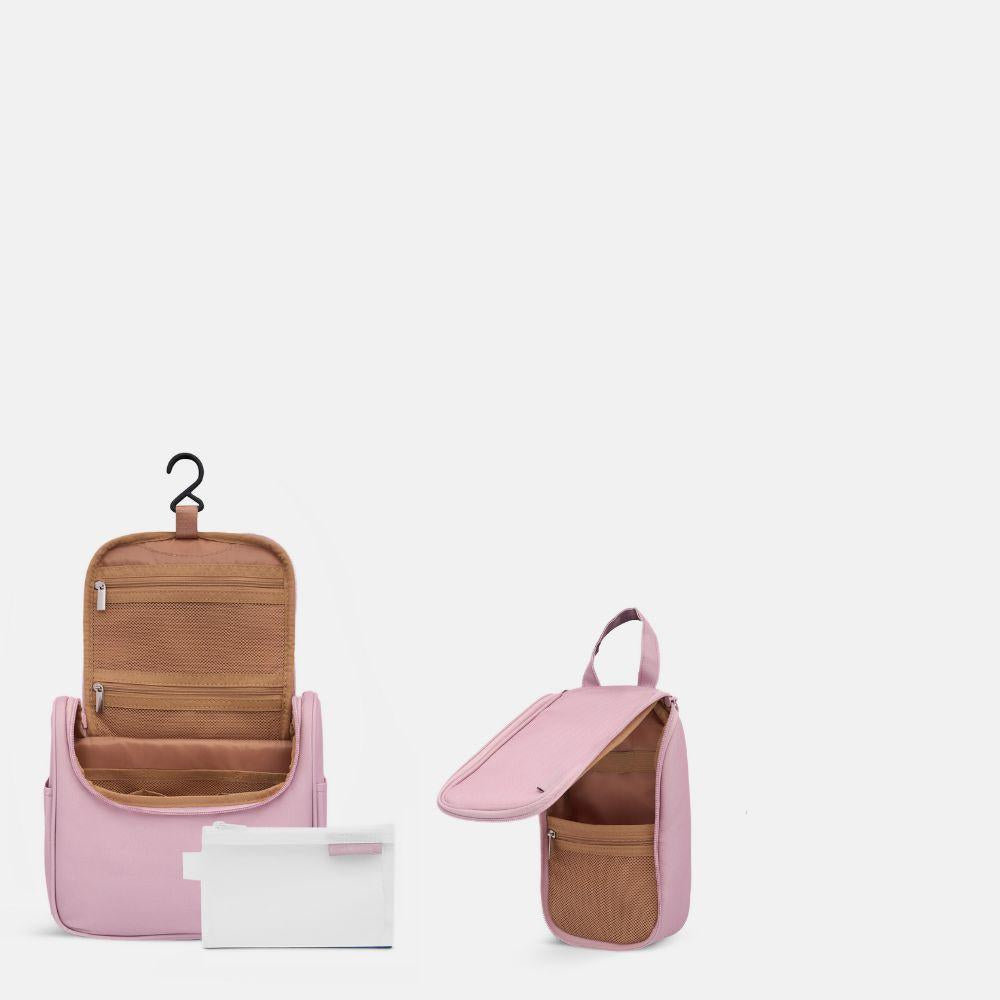 Toiletry Bag + Jewellery Case Bundle - Milk Tea