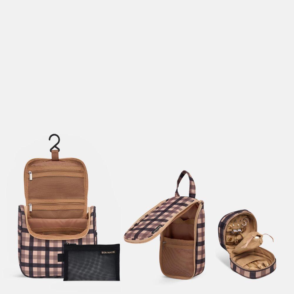 SAVE $28—Travel Toiletry Essentials Bundle - Tartan