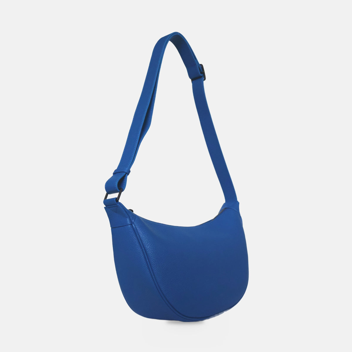 LIMITED STOCK: Slouchy Crescent Crossbody Bag - Cobalt