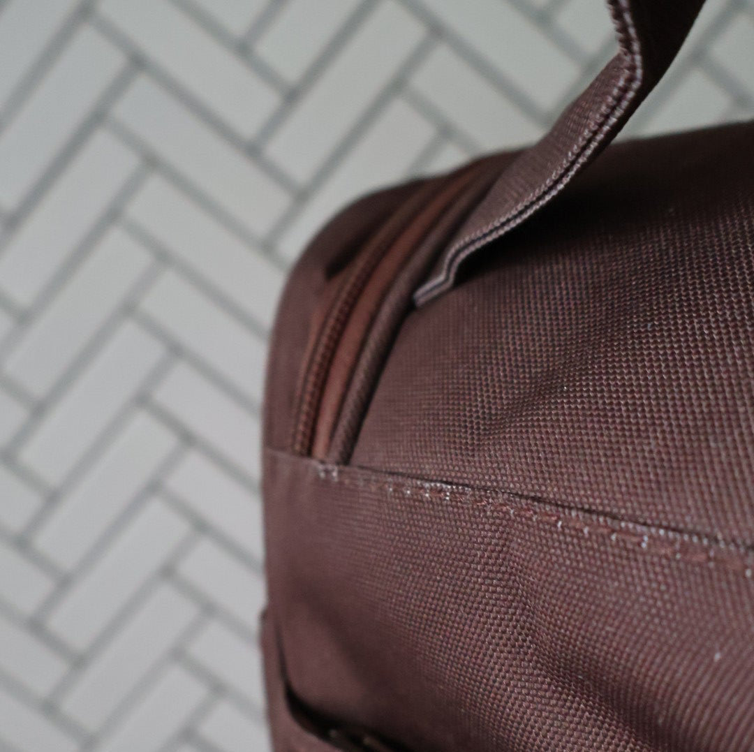 *SECONDS* SAVE $42—Toiletry Bag + Jewellery Case Bundle - Chocolate