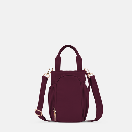 The Multi-Wear Water Bottle Bag -- Burgundy