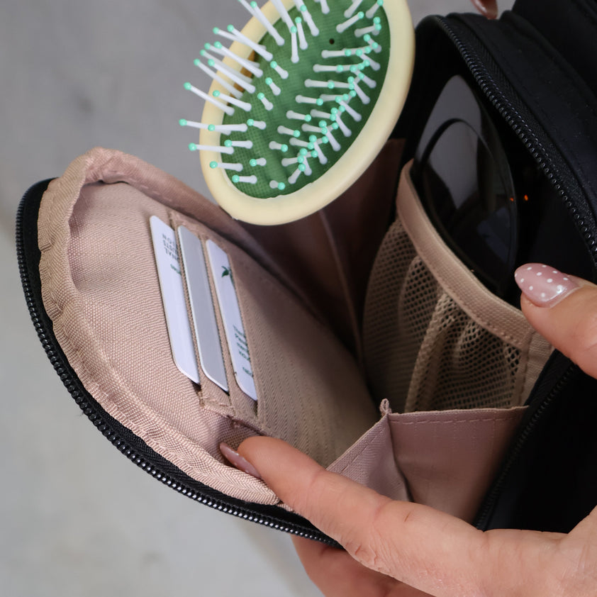 Multi-Wear Water Bottle Bag - Burgundy