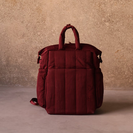 Cloudpack™ Backpack + Phone Pouch + Wet Bag - Burgundy