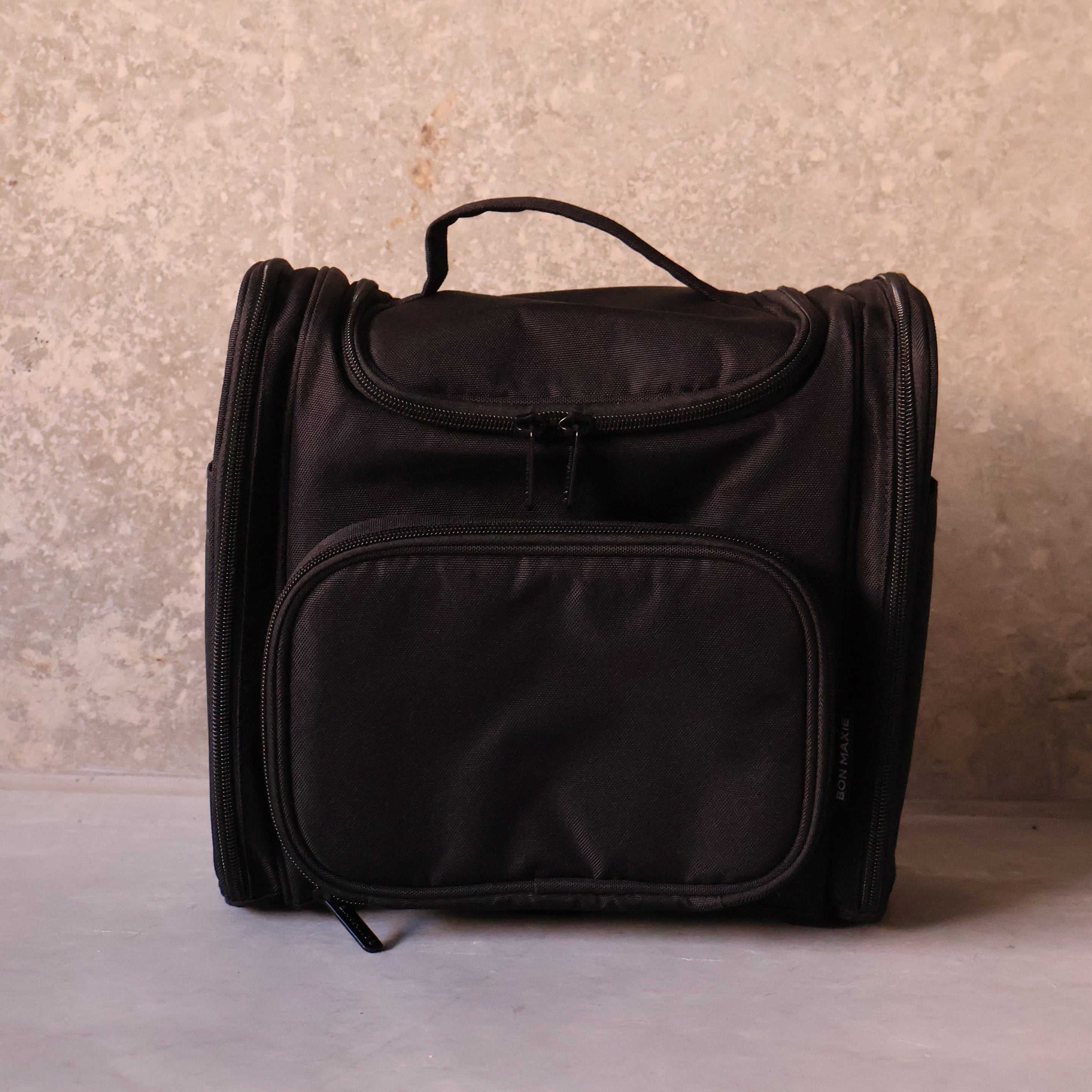 Mega Hanging Toiletry Bag + Day Pouch + Pouch Duo - Black