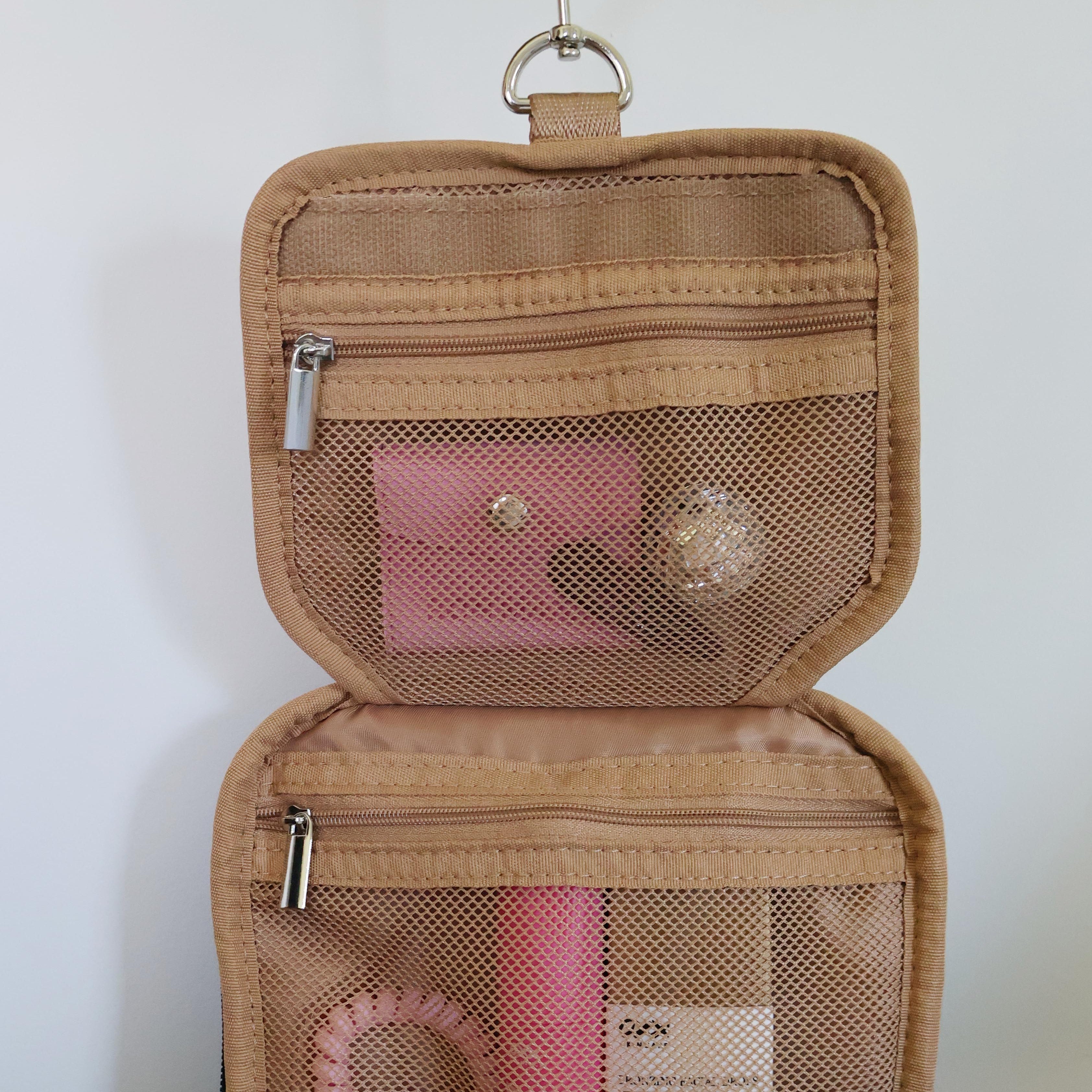 Mega Hanging Toiletry Bag + Day Pouch + Pouch Duo - Black