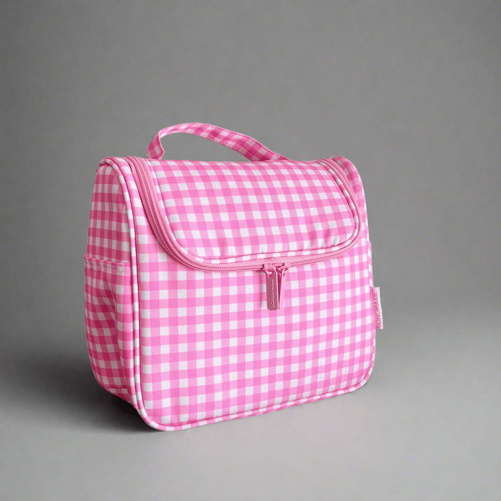 Toiletry bag pink sale
