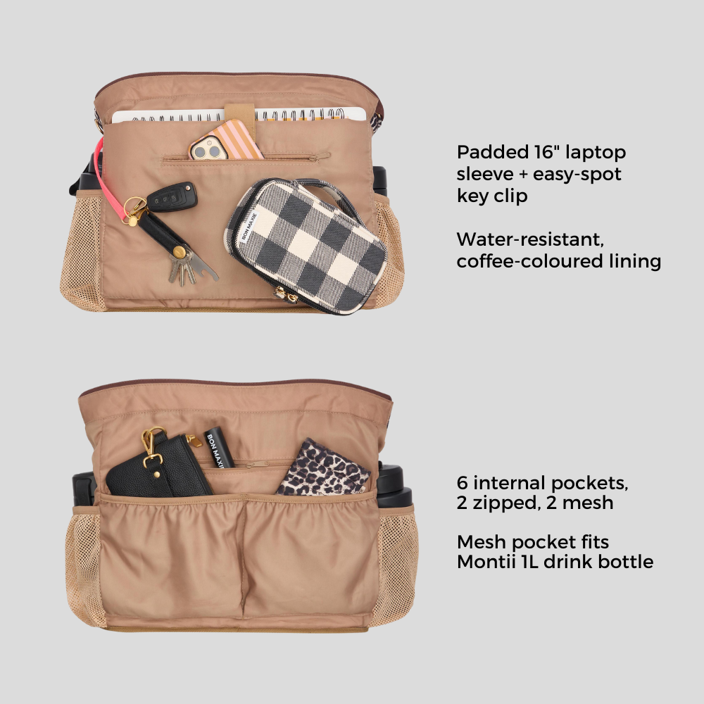 Everyday Tote Bag -- Tan