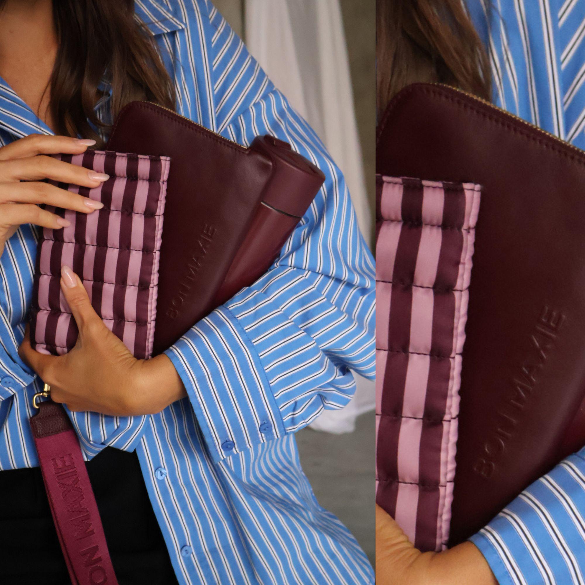 Travel Wallet - Nappa Leather - Burgundy